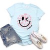 Simply Sage Market S.W.Smiley Cow Print Short Sleeve Tee - 3 of 4