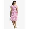 Jessica London Women's Plus Size Cotton Denim Dress - 3 of 4