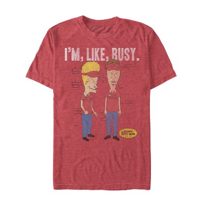 Men's Beavis And Butt-head I'm Like Busy. T-shirt : Target