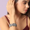 SOHI Women's Dark Silver Pearl Drop Bracelet - 3 of 4