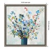 Amanti Art Enlightenment (Flower Vase) by Asia Jensen Canvas Wall Art Print Framed 16 x 16-in. - 4 of 4
