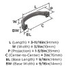 Amerock Revitalize Cabinet Door or Drawer Pull - 4 of 4