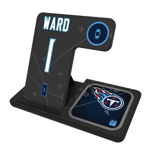NFL Tennessee Titans Players Game Tactic 15-Watt 3 in 1 Charging Station - 1 of 4