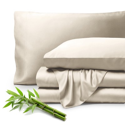 Rayon from Bamboo Solid Deep Pocket Sheet Set by Bare Home