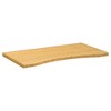 VidaXL Desk Top 43.3 in.x23.6 in.x1.6 in. Bamboo - 2 of 4