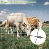 Farm Livestock Fence 5Ft x 164Ft, Galvanized Cattle Fence, Heavy Zinc-Coated Wire Fencing, Hog Wire Fence for Yard Garden & Animals Protection - 4 of 4