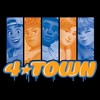 Juniors Womens Turning Red 4*Town '99 Australian Tour Badge T-Shirt - 2 of 4