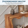 63'' Farmhouse Console Table with Entryway, Couch Table Behind Sofa, Narrow Console Table, Hallway Stand for Living Room - 3 of 4