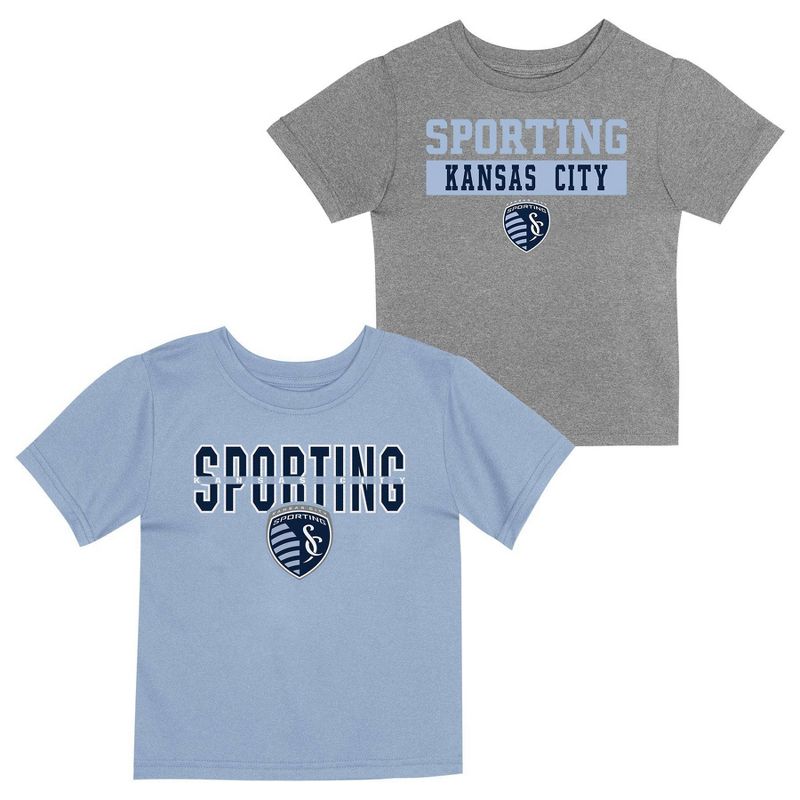 MLS Sporting Kansas City Toddler Boys&#39; 2pk T-Shirt, 1 of 4