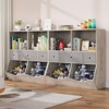 Kids Bookshelf and Bookcase for Toy Storage, Multi Shelf with Cubby Organizer Cabinet and Drawers for Boys Girls, for Children's Room, School - 3 of 4