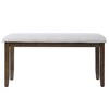 NicBex Upholstered Bench,Dining Bench with Padded Seat,Modern Ottoman for Living Room,Entryway,Kitchen - 4 of 4