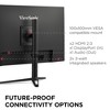 ViewSonic VX2728J-2K 27 Inch 1440p IPS Gaming Monitor with 180Hz, 0.5ms, FreeSync Premium, NVIDIA G-Sync Compatible, Advanced Ergonomics, HDMI, and - 4 of 4