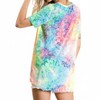 Women's Neon Tie Dye Top - BiBi - 2 of 4
