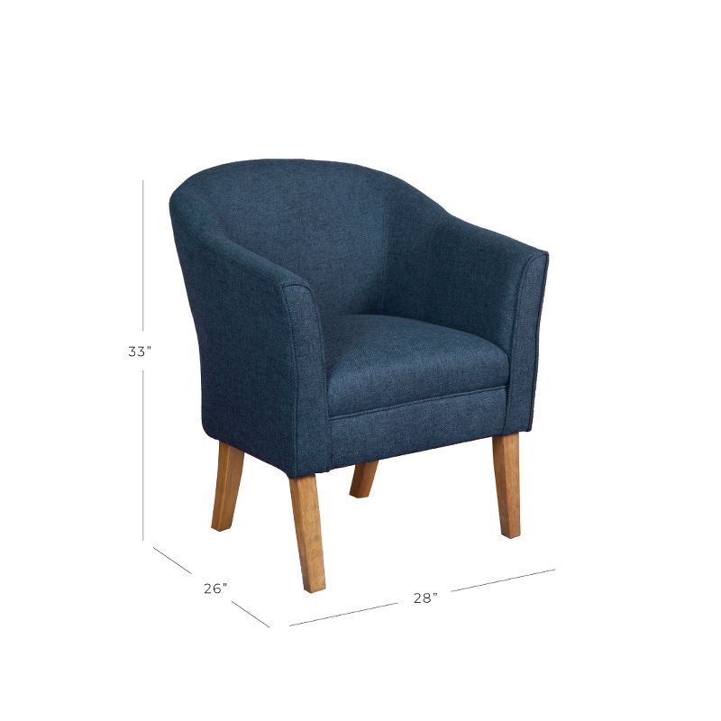 Modern Barrel Accent Chair - HomePop, 3 of 24