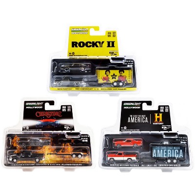 "Hollywood Hitch & Tow" Set of 3 pieces Series 9 1/64 Diecast Model Cars by Greenlight