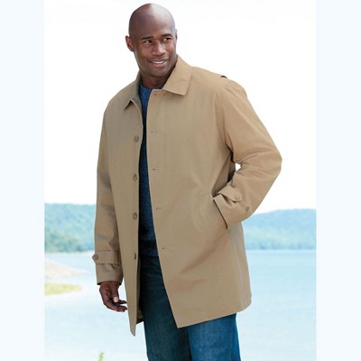 KingSize Water-Resistant Trench Coat - 2XL, Khaki — фото 7