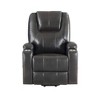 Acme Furniture Evander Leather Aire Reclining Sofa Gunmetal - 2 of 4