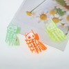 Unique Bargains Halloween Grungy Skeleton Cat Design Claw Clip 1 Pc - 3 of 4
