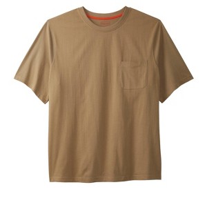 Boulder Creek by KingSize  Heavyweight Crewneck Pocket T-Shirt - 1 of 4