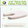 Mars Wellness U Shaped Felt Callus Pads - Adhesive - 3/16" - image 4 of 4