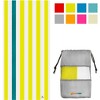 SUN CUBE Microfiber Beach Towel, Quick Dry Sand Free, Lightweight Compact Travel Swim Pool Camping Packable Adults - 2 of 4