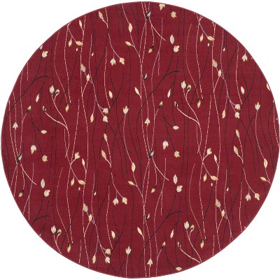 Nourison Grafix Flowing Vines and Blooms Indoor Area Rug