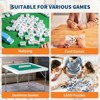 Mahjong Table 39.4 x 39.4 inch, 4 Player Folding Domino Table with Wear-Resistant Green Tabletop, Portable Square Card Desk with Cup Holders - 4 of 4
