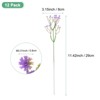 Unique Bargains Artificial Baby's Breath Plastic Real Touch Handmade Simulation 11.4" - 3 of 4