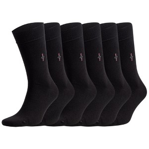 Men’s Bamboo Dress Socks – Seamless Toe, Moisture-Wicking | Available in 1, 3, or 6 Pairs - 1 of 4