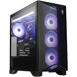 MSI Aegis ZS2 Gaming Desktop: AMD R9-7900X, GeForce RTX 5080, 32GB DDR5, 2TB SSD, Liquid Cooling, 850W USB Type C, VR-Ready, Win 11 Home: C7NVV-1278US - 1 of 4