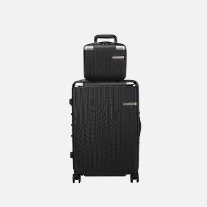 MKF Collection Tulum 2-piece carry-on luggage set by Mia K - 1 of 2