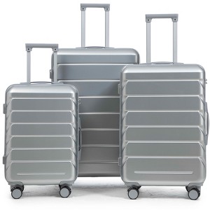 MAYEERTY 3-Piece Luggage Set (20"/24"/28") - PP Spinner Wheels, Carry-On, Matching Color, Combination Lock - 1 of 4