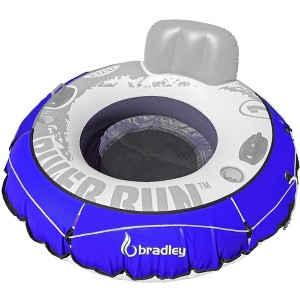 Heavy Duty River Tube Cover Only; Made in USA; Compatible with Intex River Run river float tube & Most 53" River Tubes - 1 of 4