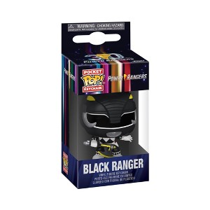 FUNKO POP! KEYCHAIN: Mighty Morphin Power Rangers 30th - Black Ranger - 1 of 4