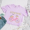 Simply Sage Market Spring Vibes Bicycle Boxy Crop Top - 3 of 4