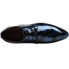 Santimon Men's Floral Printed Patent Leather Lace-Up Dress Oxford Shoes - 3 of 4