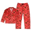 How the Grinch Stole Christmas Tossed Print Collar Sleep Family Pajama Set - 4 of 4