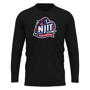 Men's New Jersey Institute of Technology Adult Sport Long Sleeve Shirt Primary Logo - 1 of 4