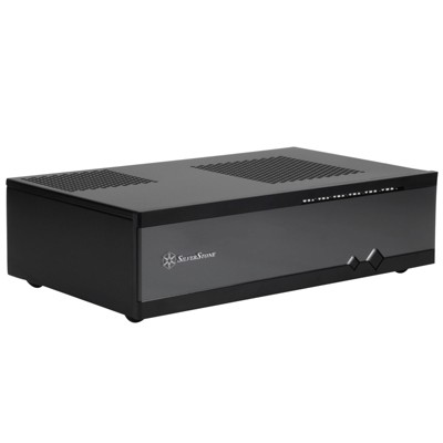 SilverStone Technology Black MinI-ITX Acrylic Front Door SECC Body 15.25 inch 23.5 inch 12.5 inch