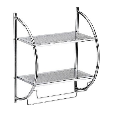 2-Tier Shelf With Towel Bars - Neu Home 