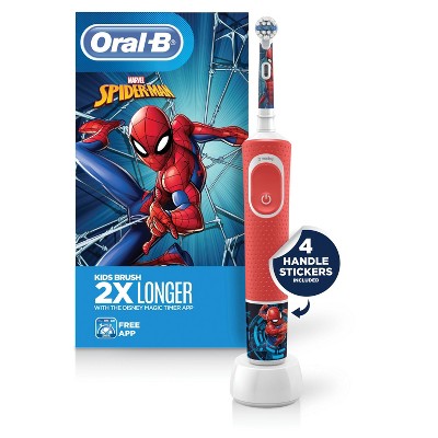 oral b spiderman toothbrush