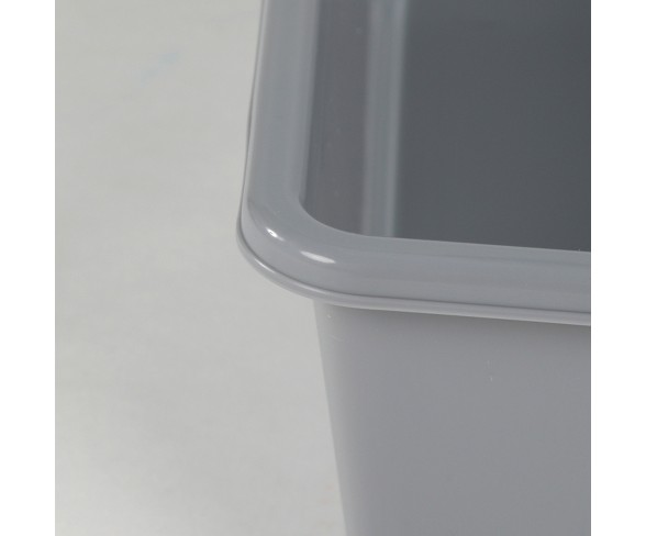 Large Bins Gray - Tot Tutors