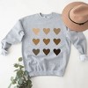 Simply Sage Market Women's Graphic Sweatshirt Melanin Hearts - 3 of 3