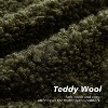 LISM 12"x20" Teddy Faux Fur Pillowcases,Decorative Lumbar Pillow Covers Set of 2 - 3 of 4