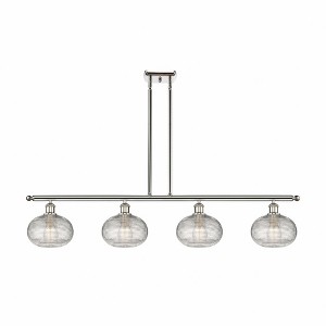 Ithaca - 4 Light Stem Hung Island In Industrial Style-8.75 Inches Tall and 48 Inches Wide - 1 of 1