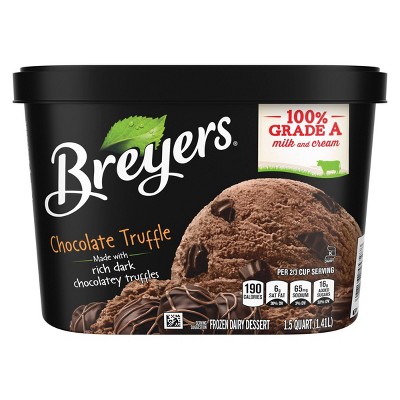 Breyers Chocolate Truffle Ice Cream - 48oz