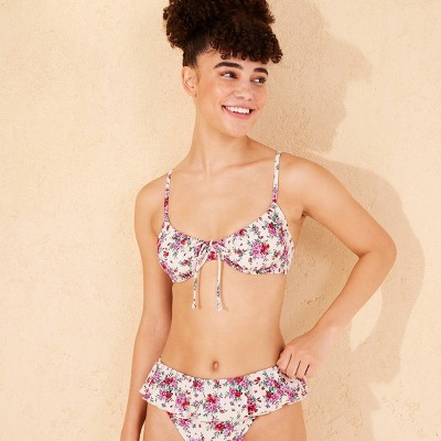 Women's Underwire Bikini Top - Wild Fable™ Pink/ Red Floral Print
