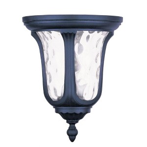 Livex Lighting Oxford 3 - Light Post Light in  Black - 1 of 1