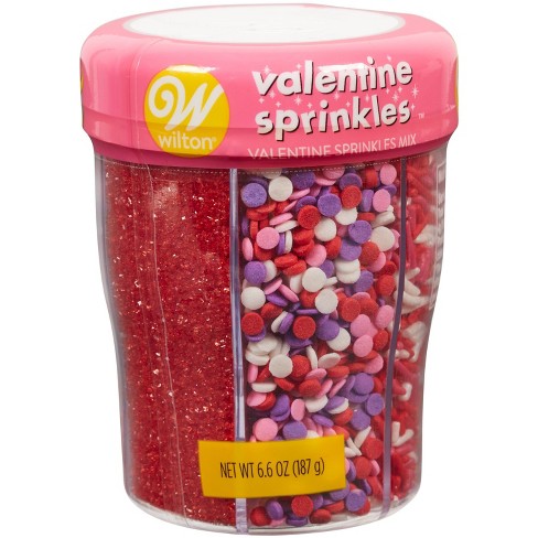 Wilton Valentine's Day Mix Sprinkle Assortment - 7.1oz - image 1 of 4
