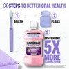 Listerine Zero Alcohol Total Care Anticavity Fluoride Mouthwash - 1L - 4 of 4
